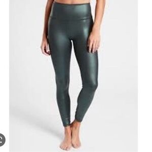 Athleta Elation Shimmer Ultra High Rise Tight S